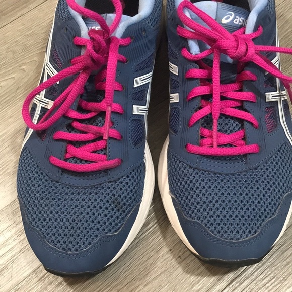 ASICS GEL-Contend 5 Navy Blue Running Shoes size 9 - Picture 4 of 11